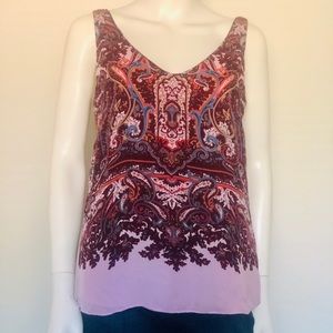 Beautiful  J Crew top tanks floral pink purple